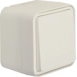 Hager WNC010B Kreuzschalter AP, W.1 IP55, polarweiß