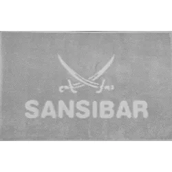 Badematte SANSIBAR PEBBLE (LB 60x100 cm) - LB 60x100 cm