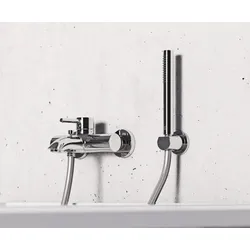 Kludi Bozz Wannenarmatur 386910576  Aufputz, chrom, eigensicher