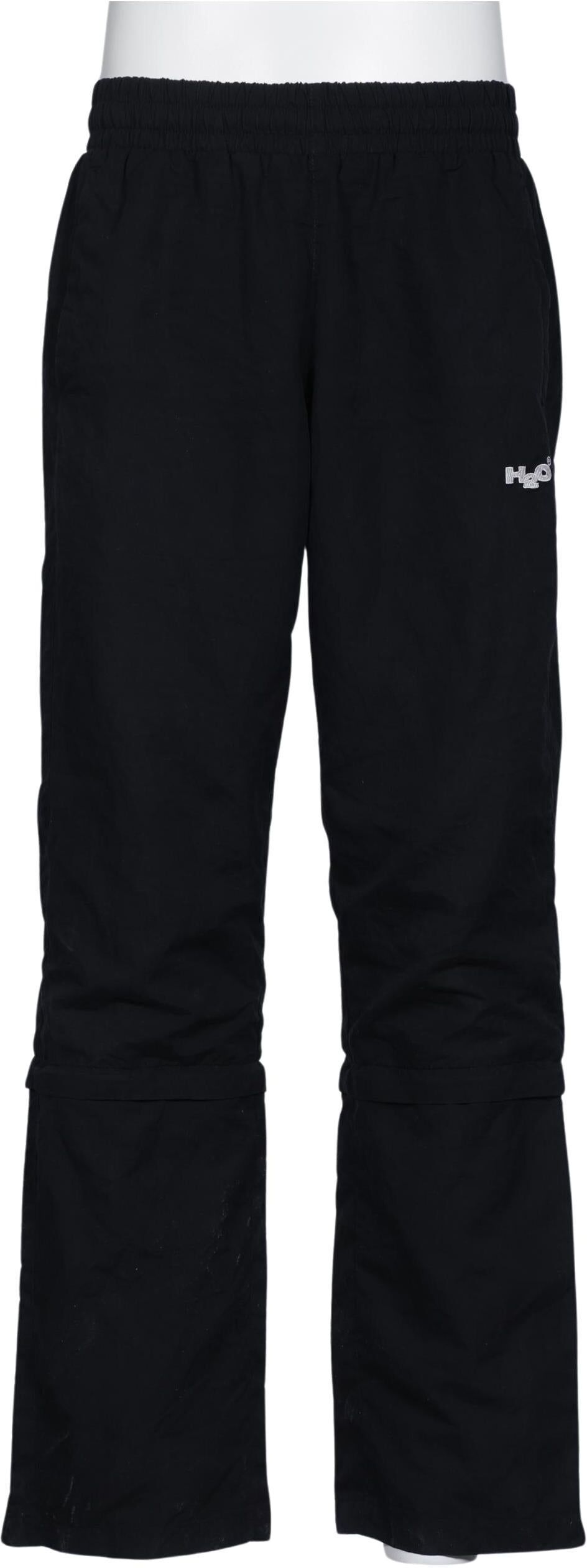 H2O Herren Stoffhose, Schwarz, Gr. S, Synthetik - Second Hand
