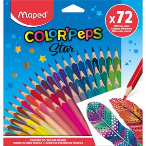Maped Buntstifte Color Peps Star, 832072, farbig sortiert, 72 Stück