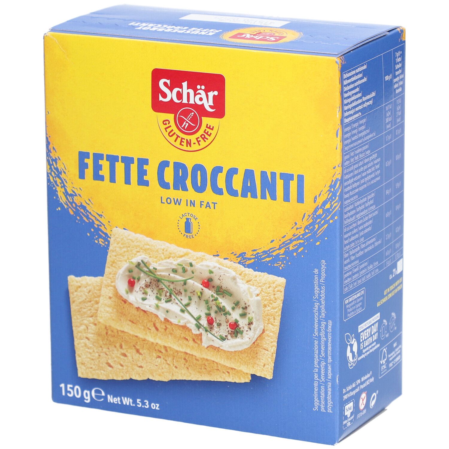 Schär Fette Croccanti ok Nlfrendeites 150 g Sonstige