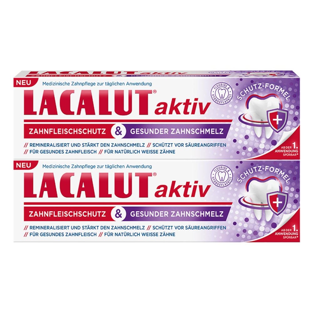 Dr. Theiss Naturwaren GmbH LACALUT aktiv Zahnfleischschutz & gesunder Zahnschmelz 08101805