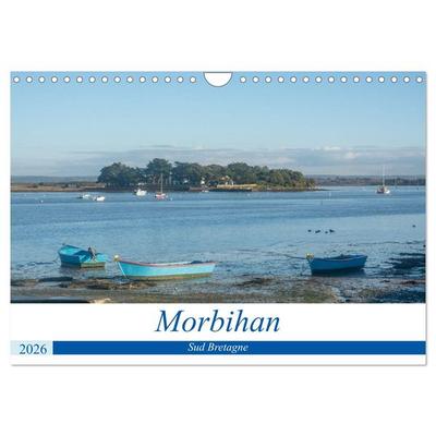 Morbihan, Sud Bretagne (Calendrier mural 2026 DIN A4 vertical), CALVENDO calendrier mensuel