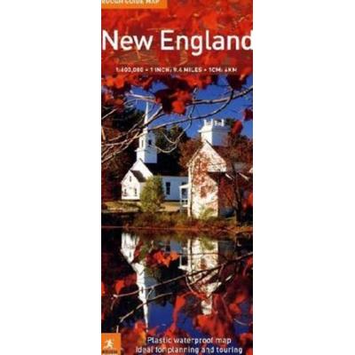 New England, Karte von Rough Guides, Rough Guides, 978-1-84353-700-7