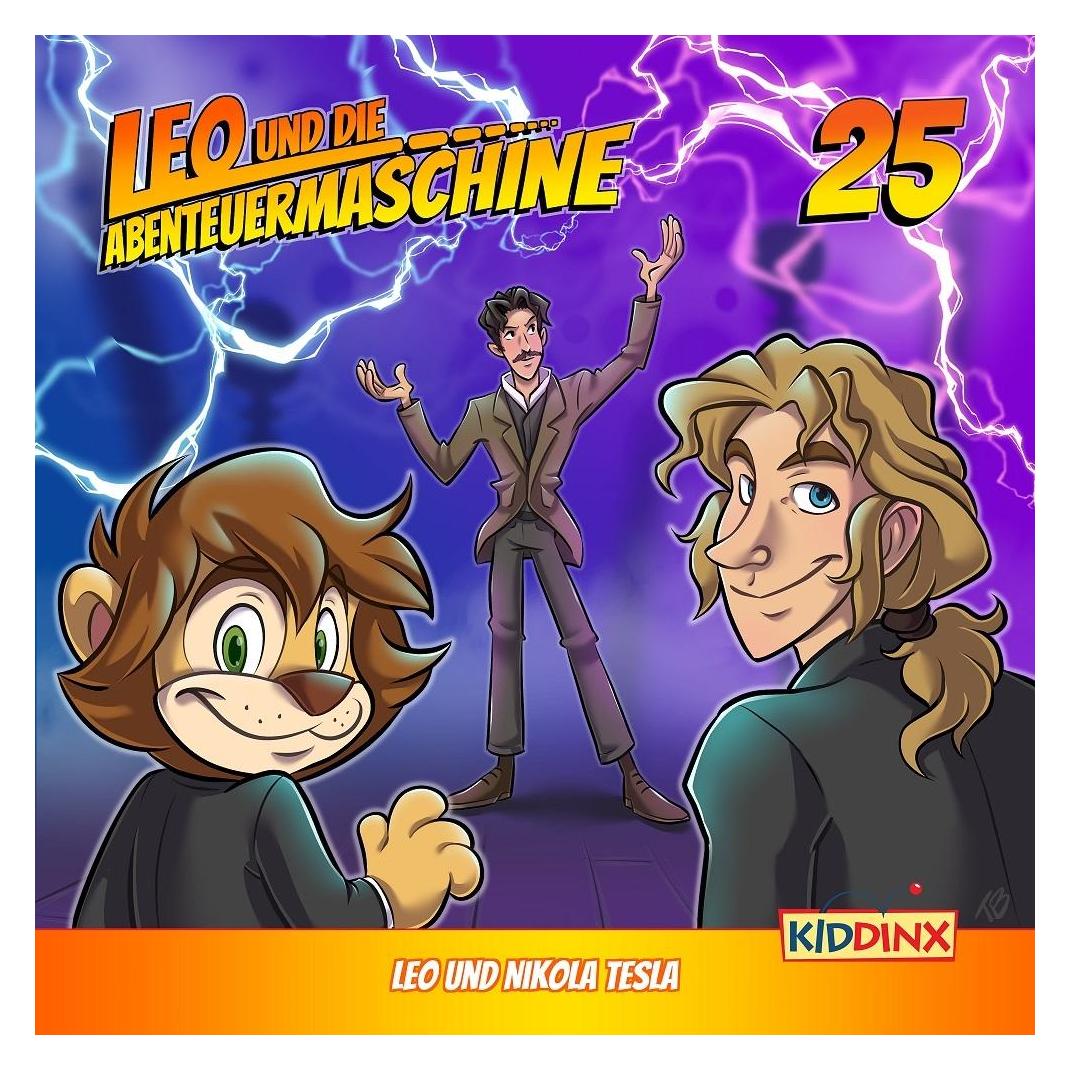 Kiddinx Leo und die Abenteuermaschine 25 - Leo und Nikola Tesla (422625)