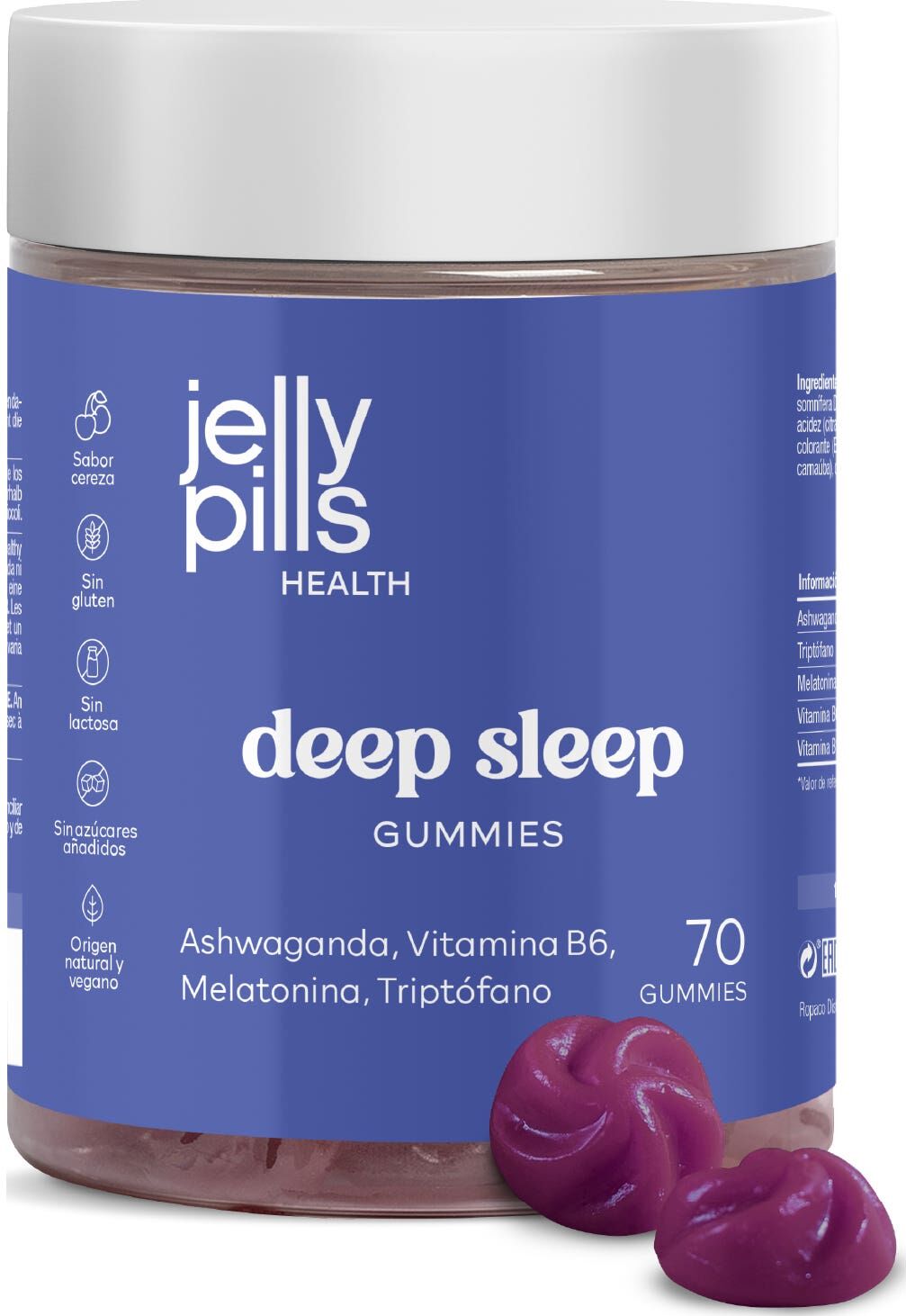 Jelly Pills ® Health Deep Sleep Gummies 70uds
