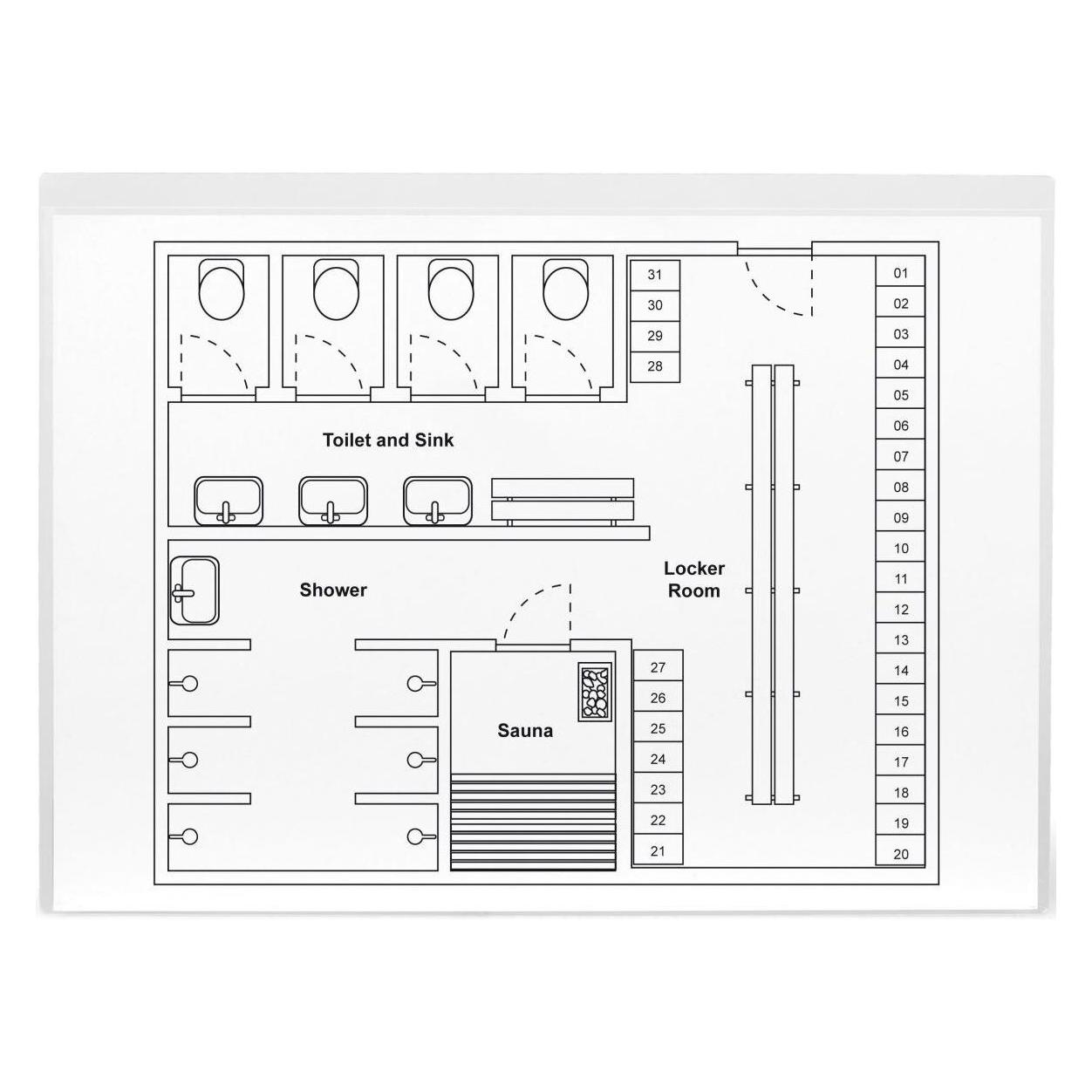Tarifold Sichthülle 3L DIN A4 PP (Polypropylen) 220 mm x 338 mm Transparent (A4) (15061)