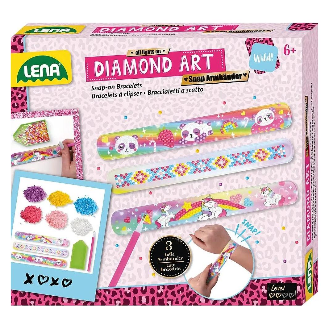 Lena Diamond Art Snap Armbänder, FS (42726)