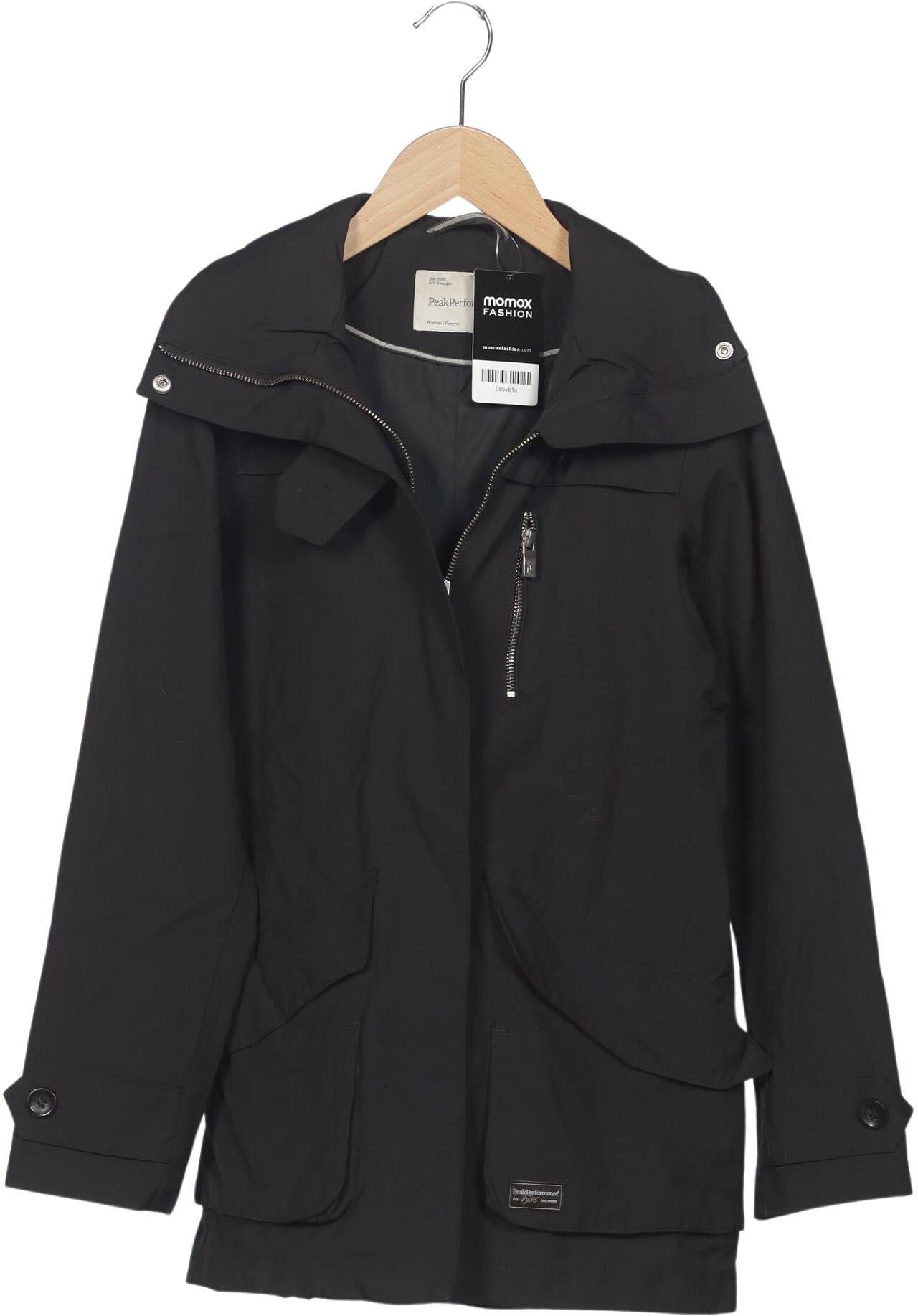 Peak Performance Damen Jacke, Schwarz, Gr. XS, Synthetik - Second Hand