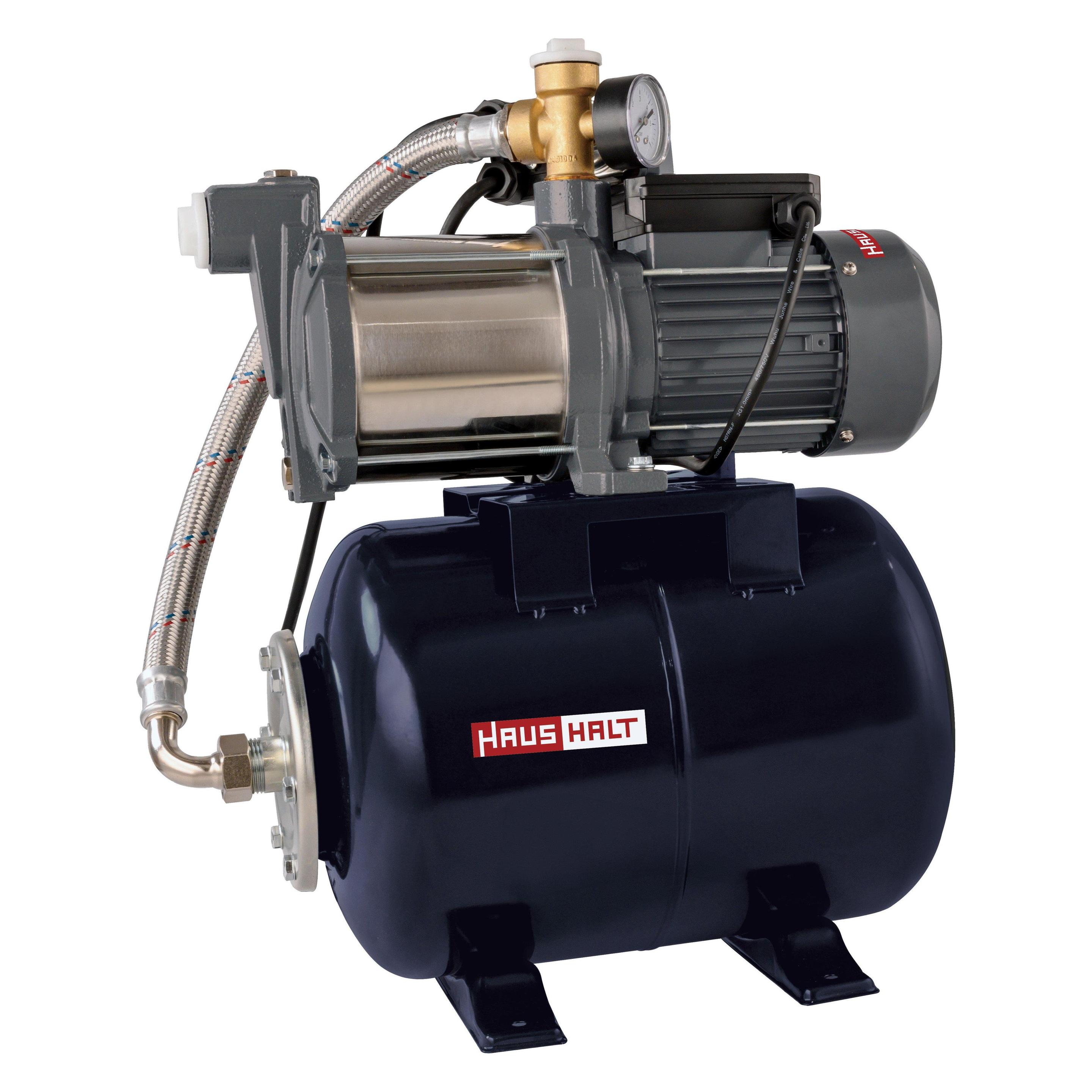 Haushalt Hydrophore HF-1100, 1100 W, 24 l (Hauswasserpumpe) (CMP-JH-110025C)