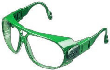 Lunettes à branches 692, PC incolore, monture verte ; Schmerler (169200001)
