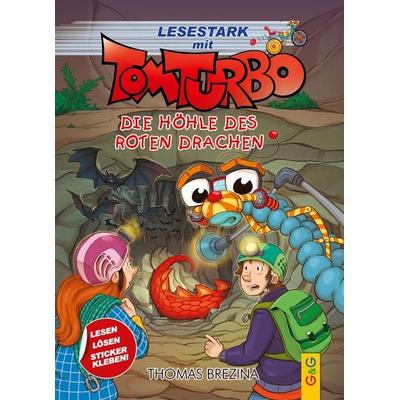 Tom Turbo – Lesestark – Die Höhle des roten Drachen, Gebundene Ausgabe von Thomas Brezina, G&G Verlag, Kinder- und Jugendbuch, 978-3-7074-2671-7