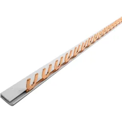1P Phasenschiene Gabel 54-polig 10mm2 PS/G Schiene Sammelschiene 63A DV-2091-PSG