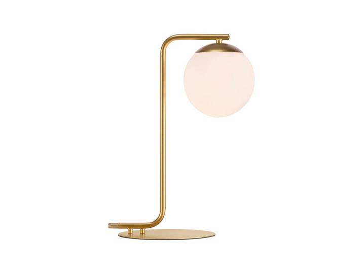 Nordlux Tischleuchte Grant, Weiß, Messingfarben, Metall, Glas, 41 cm, Lampen & Leuchten, Innenbeleuchtung, Tischlampen, Tischlampen