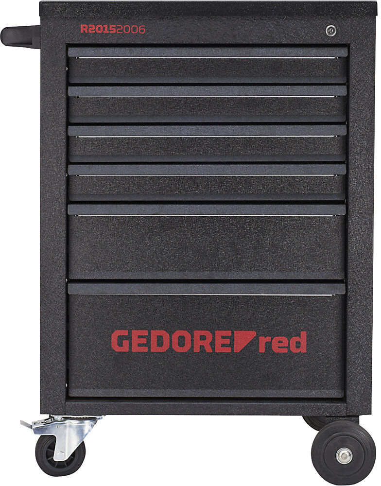 Werkstattwagen MECHANIC, 6 Schubladen, schwarz, HxBxT 910 x 628 x 418 mm GEDORE