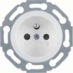 Hager Schutzkontakt-Steckdose Polarweiß glänzend WTS1600WG 1 St.