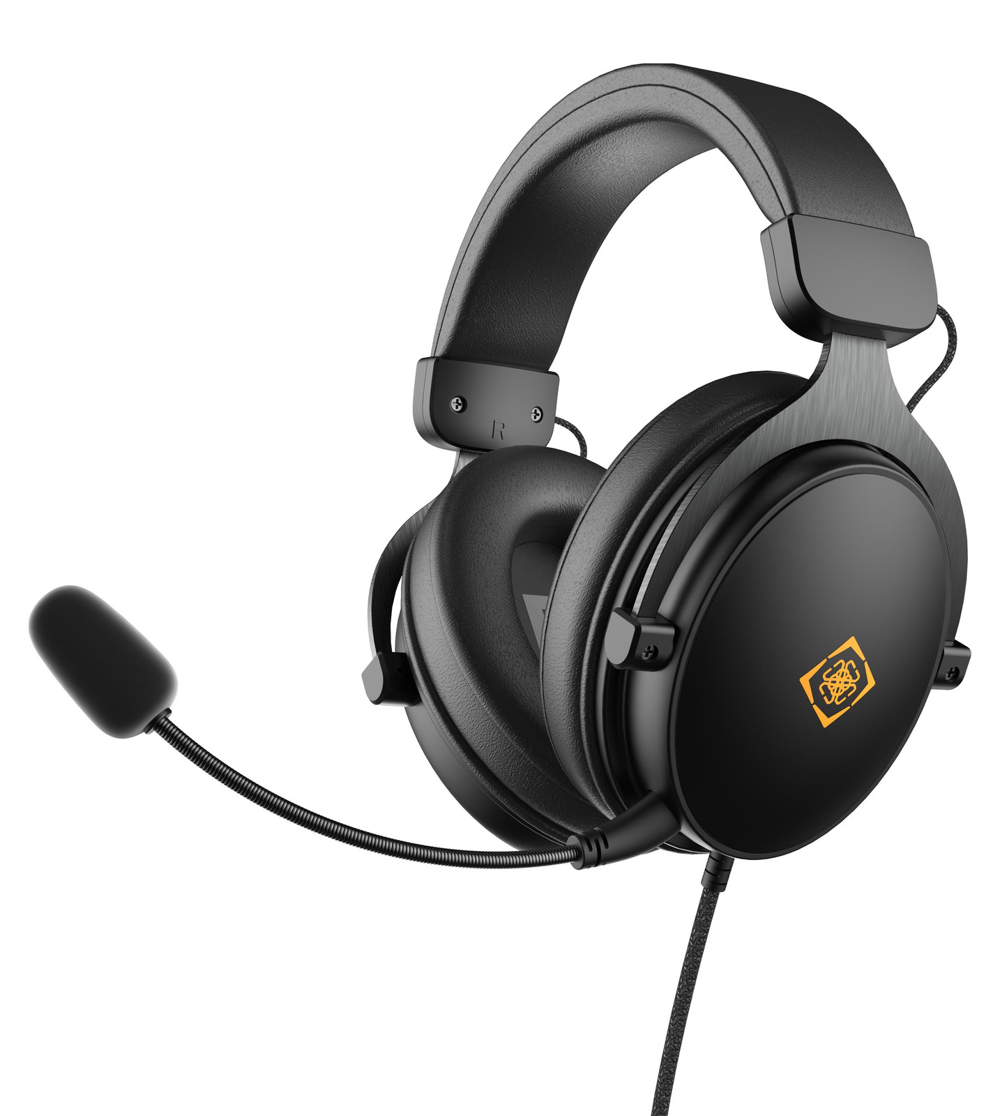 Deltaco GAM-190 Gaming Headset met Proteinleer en 3,5 mm aansluiting - Zwart