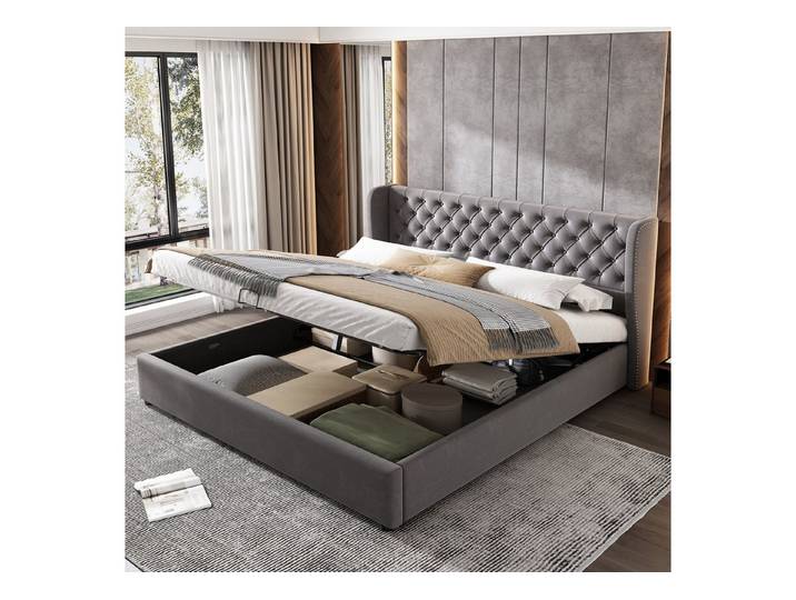 LVHOM Boxbett, mit Bettkasten