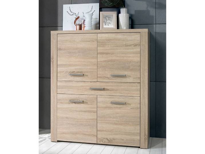 Buffet haut I 116 x 138 x 41cm Marron