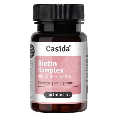 Biotin Komplex 10 mg hochdosiert+Zink+Selen Tabl. 180 St Tabletten
