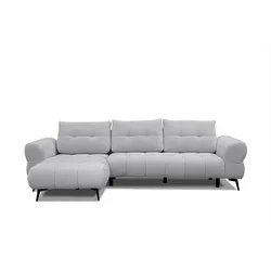 ECKSOFA SALVINI 4-Sitzer, hellgrau
