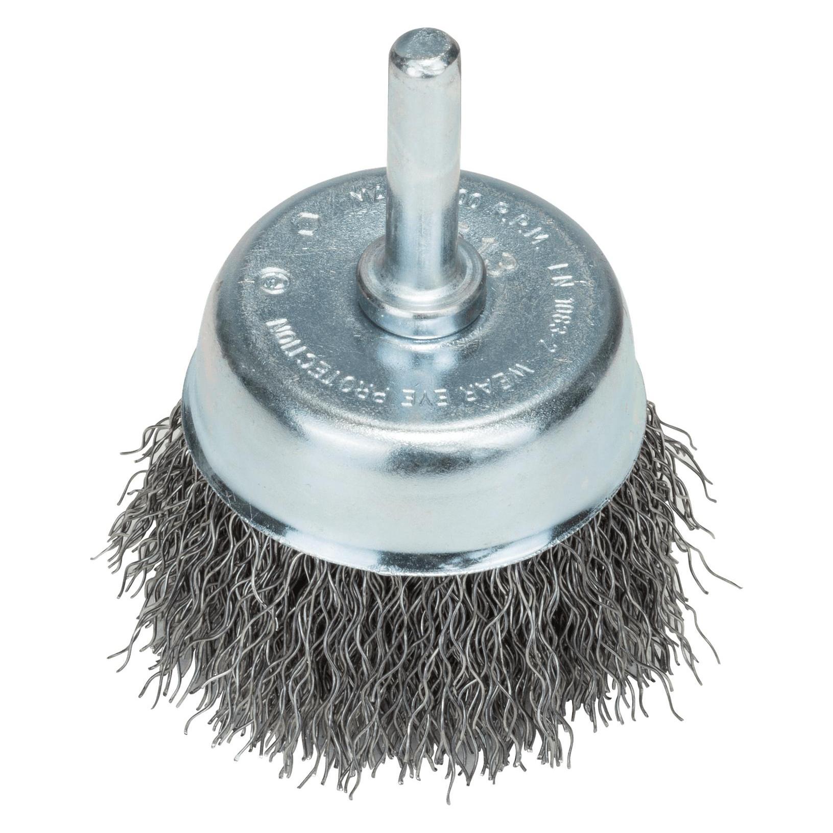 Bosch Zubehör Topfbürsten für Bohrmaschinen - Gewellter Draht, 50 mm (2609256515)