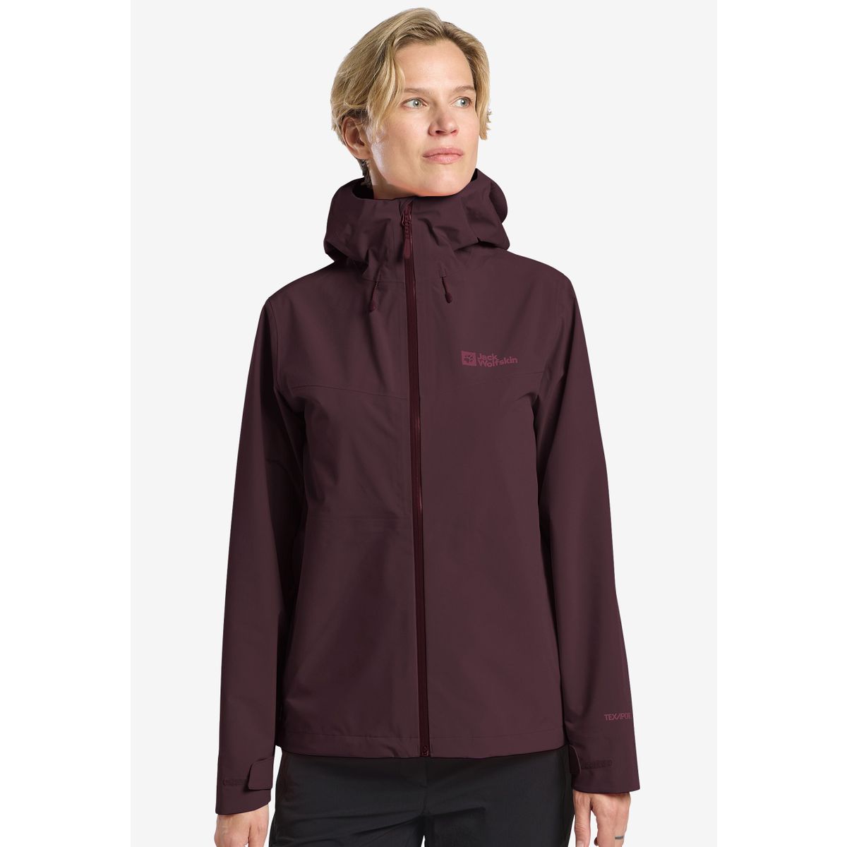 Jack Wolfskin Highest Peak 3L Jacket W amaranth (I0116) XL 1115123_I0116_A12
