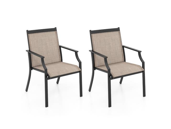 GARTENSTÜHLE Kaffee(2er-Set)