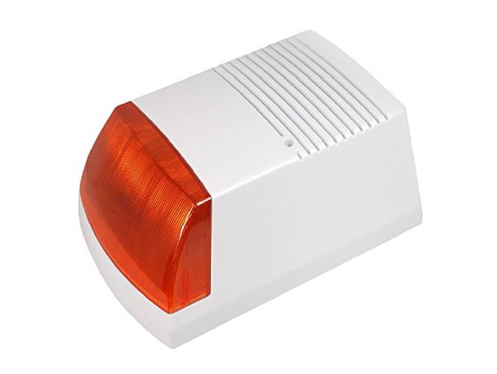 Dummy Solar-alarminstallatie dummy met LED alarmsirene alarmflitslicht