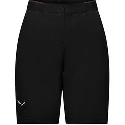 Salewa, Damen, Outdoorhose, Pedroc 2 DST Short W - Leichte, Windabweisende SoftshellShort für Damen (40, L), Schwarz