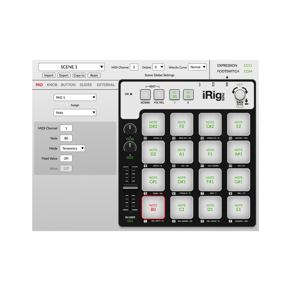 IK Multimedia iRig Pads (Groovebox) (IP-IRIG-PADS-IN)