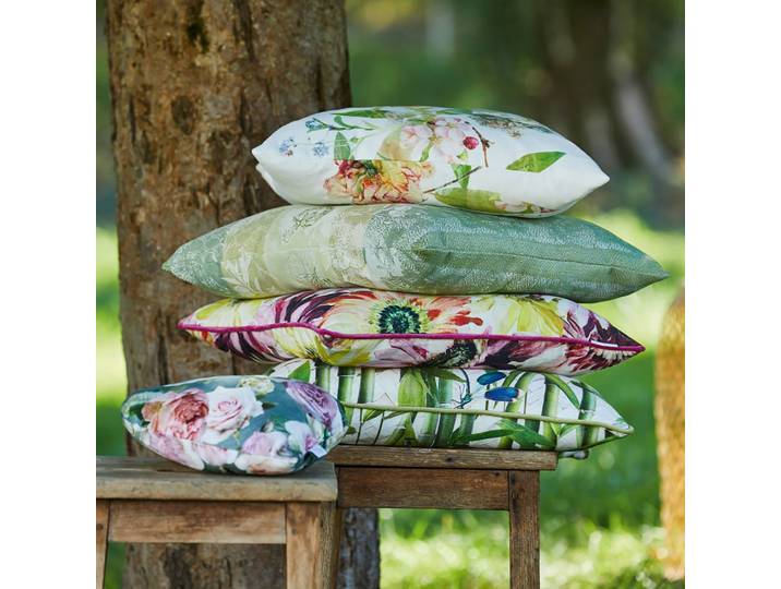 Coussin 1702 Vert 39 x 39cm Coton