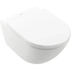 Wand-Tiefspül-WC Villeroy & Boch Subway 3.0, TwistFlush, spülrandlos, weiß