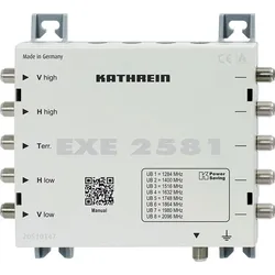 Kathrein EXE 2581 Multiswitch Satelliten-/terrestrisches Signal (Diverse), TV Zubehör