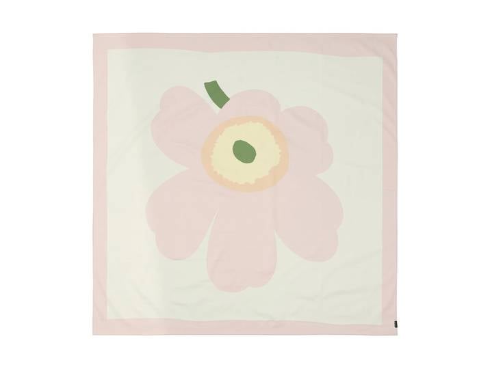 Marimekko Nappe Unikko Rose, 140x140 cm