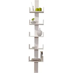 Wandregal Pepe ca. 35x180 cm Holz Weiß