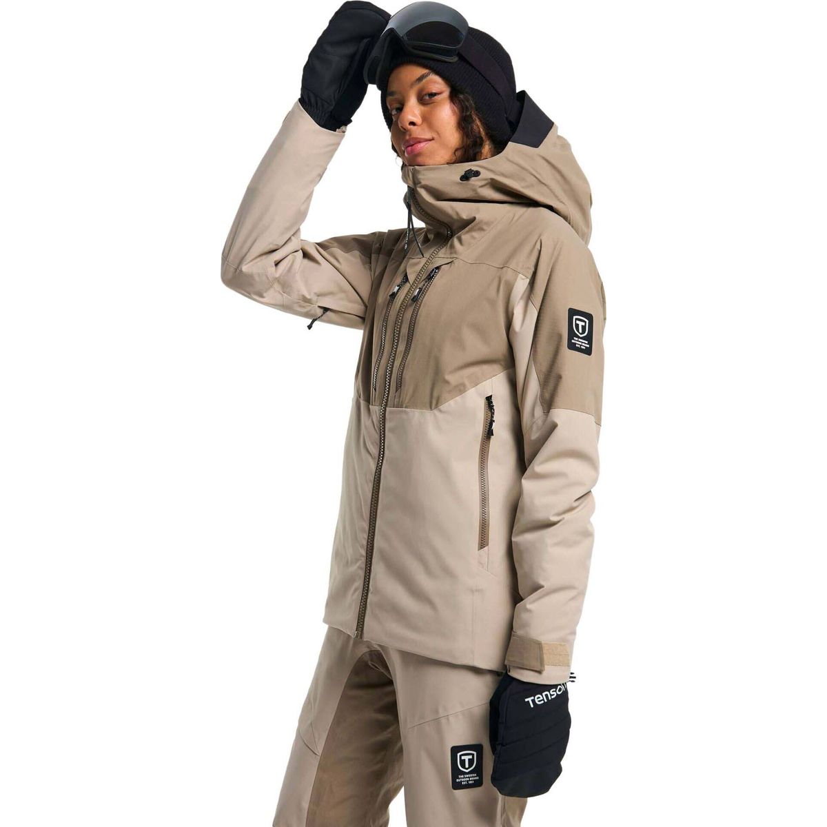 Tenson Stratos Jacket Women sand (723) S 465018491-723-4