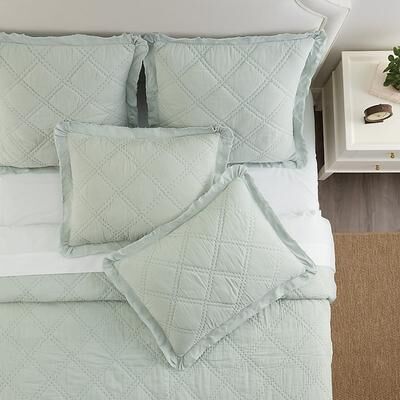 Geraldine Ruffled Coverlet - Twin - Ballard Designs