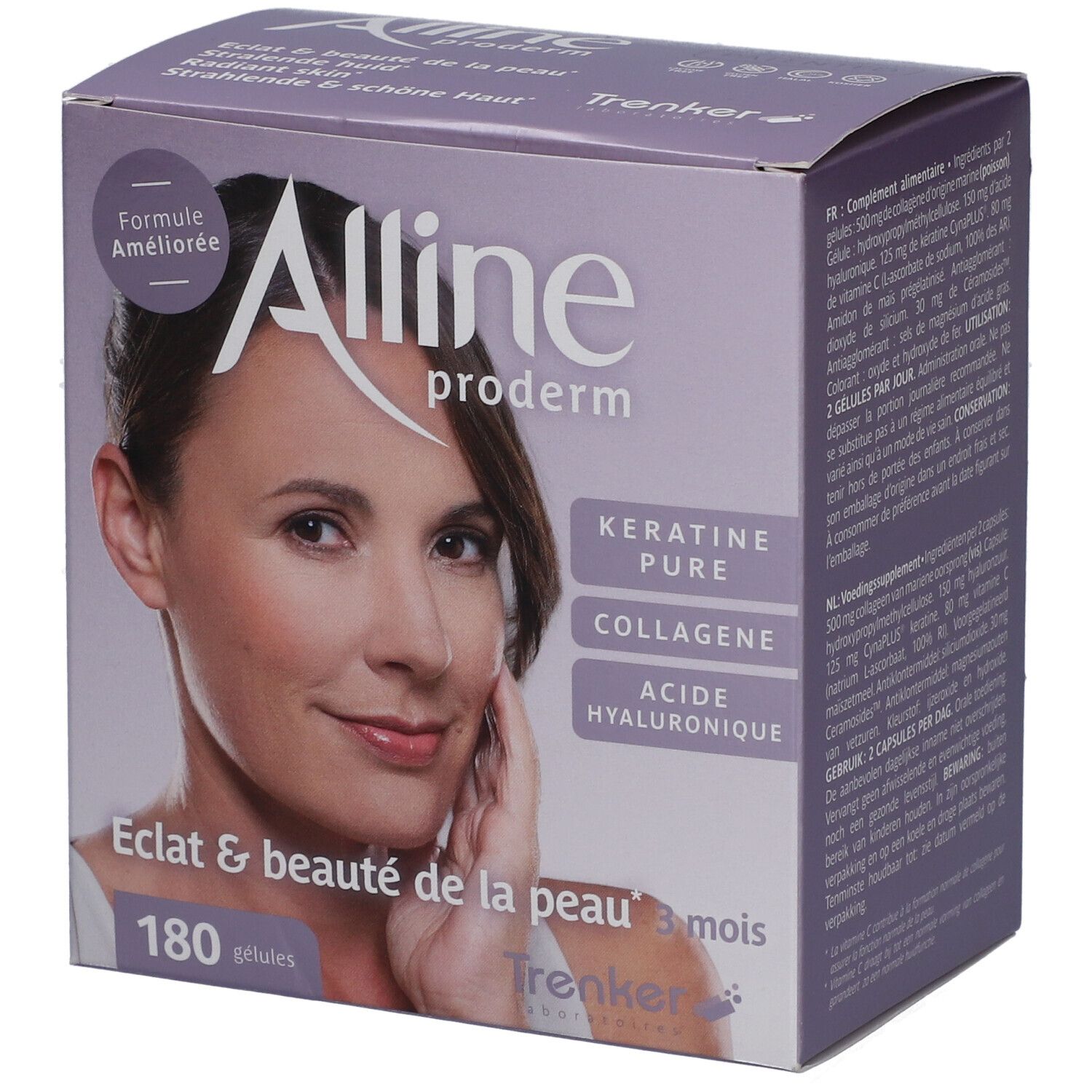 Alline Proderm Nieuwe Formule 180 St Kapseln