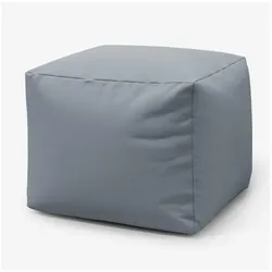 Urbanara, Sitzsack, Sitzsack-Hocker Basic-Outdoor, 85 l, Grau