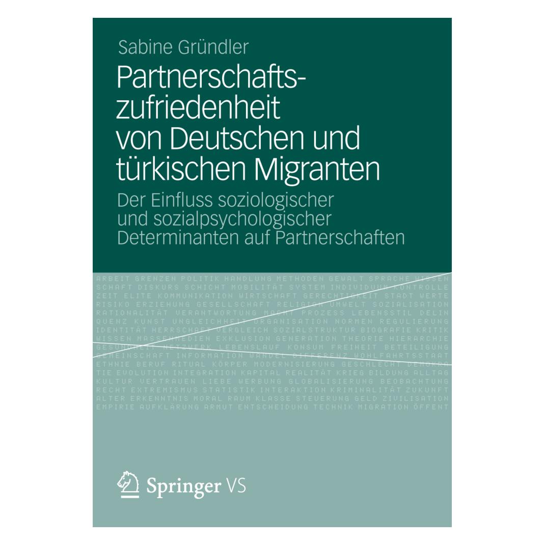 VS Partnerschaftszufriedenheit von Deutschen und türkischen Migranten (Deutsch, Softcover, Sabine Gründler) (55500509)