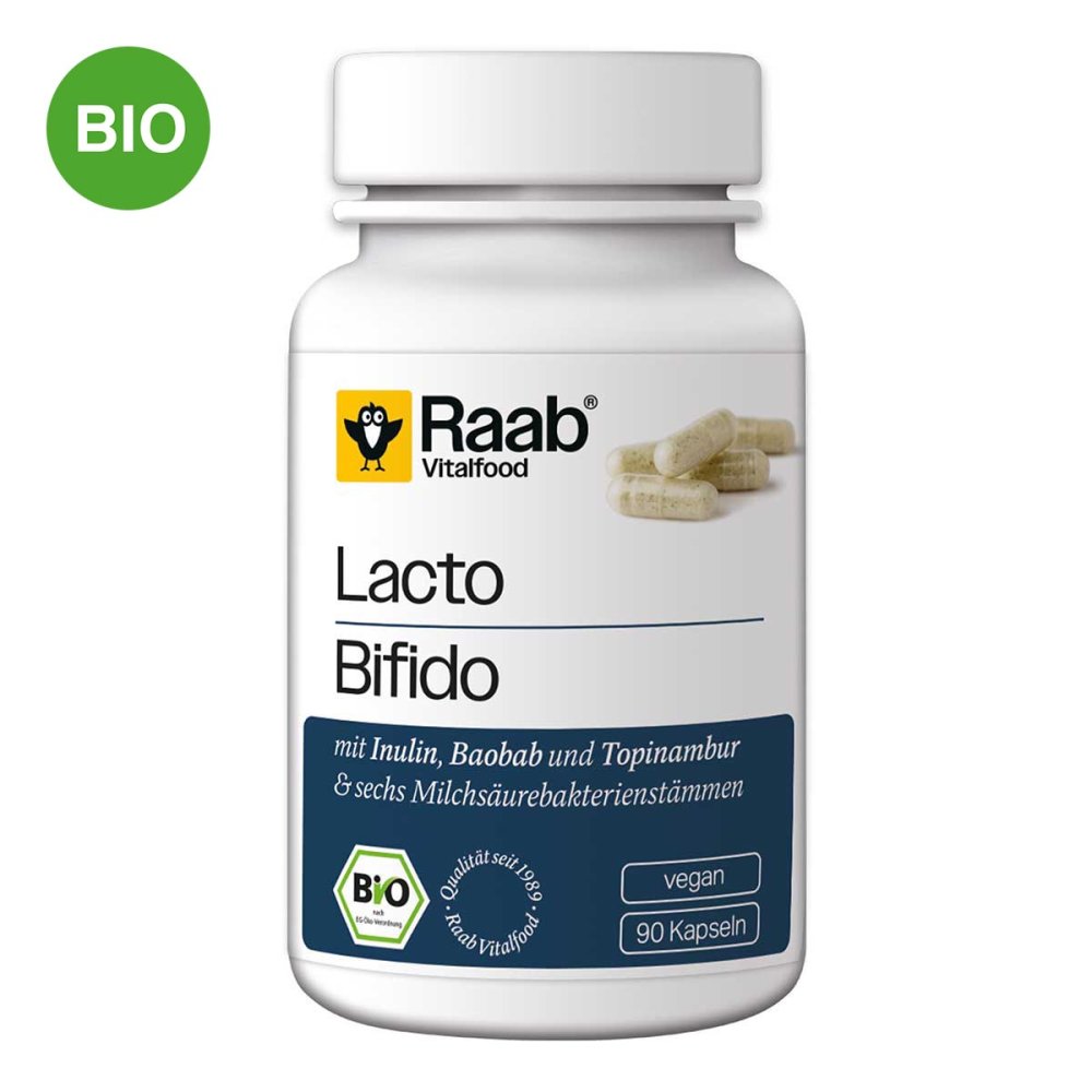 Raab Vitalfood GmbH Raab Vitalfood Lacto+bifido Bio Kapseln 19304671