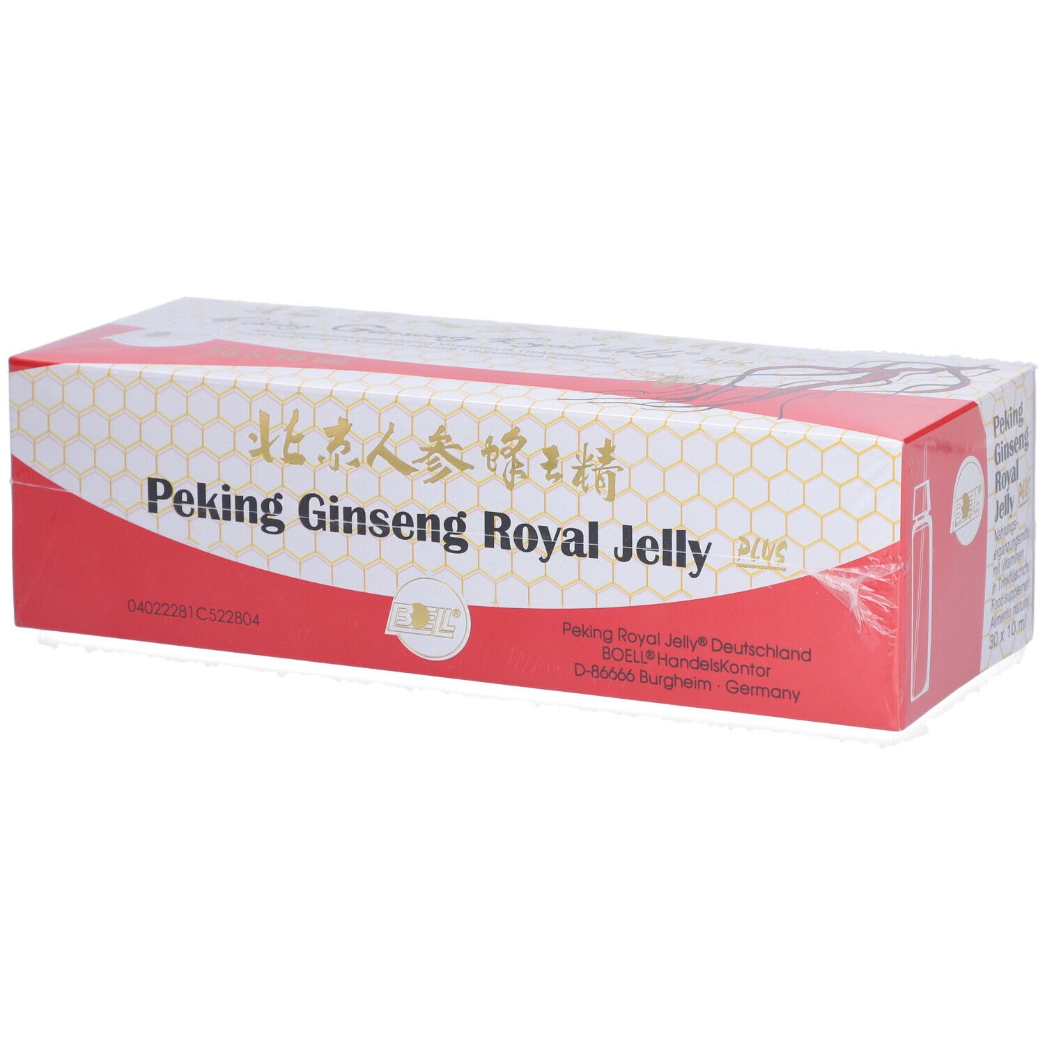 Peking Ginseng Royal Jelly Plus Trinkampullen 30x10 ml