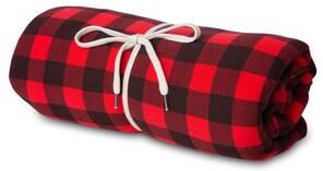 Independent Trading Co. INDBKTSB Special Blend Blanket in Red Buffalo Plaid   Cotton/Polyester