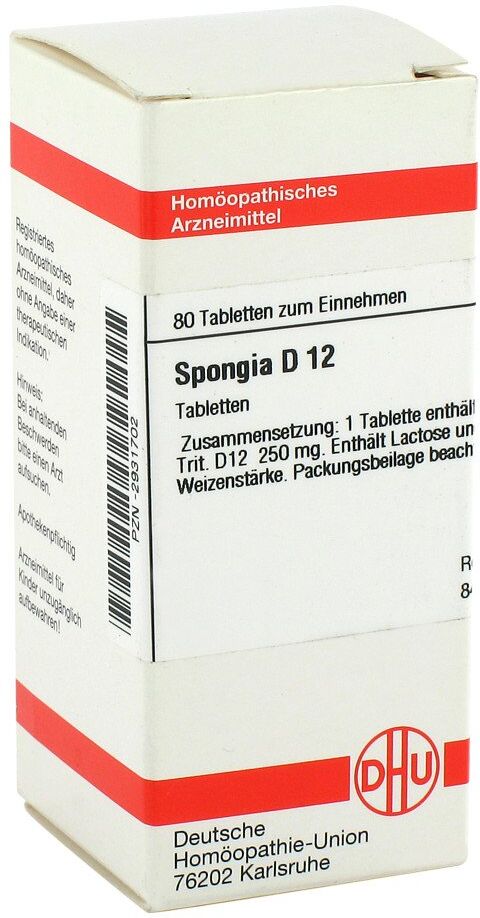 DHU Spongia D12 Tabletten