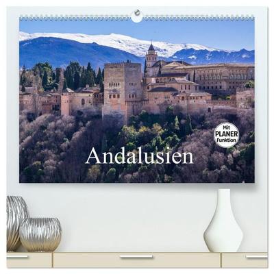 Andalusien (hochwertiger Premium Wandkalender 2027 DIN A2 quer), Kunstdruck in Hochglanz