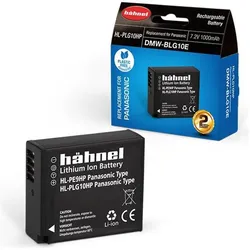 Hähnel Akumulatorius Hahnel viščiukas Baterija Panasonic HL-PLG10HP (Kamera Akku), Kamera Stromversorgung, Schwarz