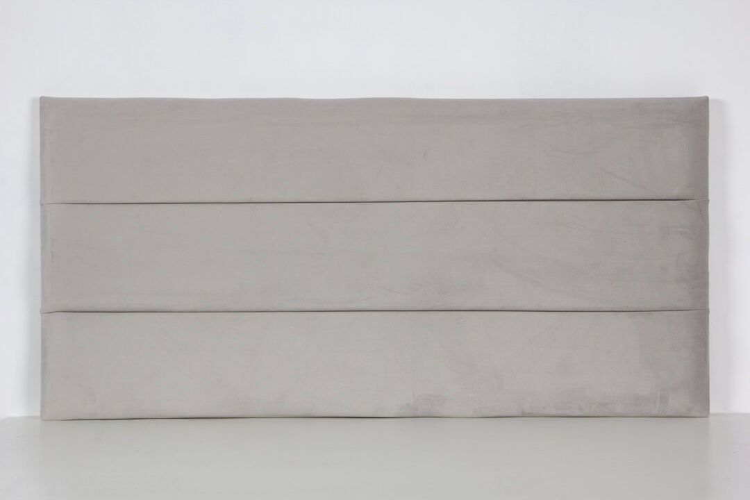 Canora Grey McCandlish Upholstered Chenille Headboard Grey Small Double (4')