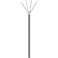 Patchkabel Outdoor Cat.6 U/UTP schwarz, 100 Meter